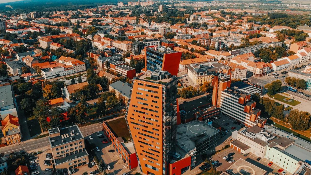 Appartamento Sky Garden Penthouse Klaipėda Esterno foto