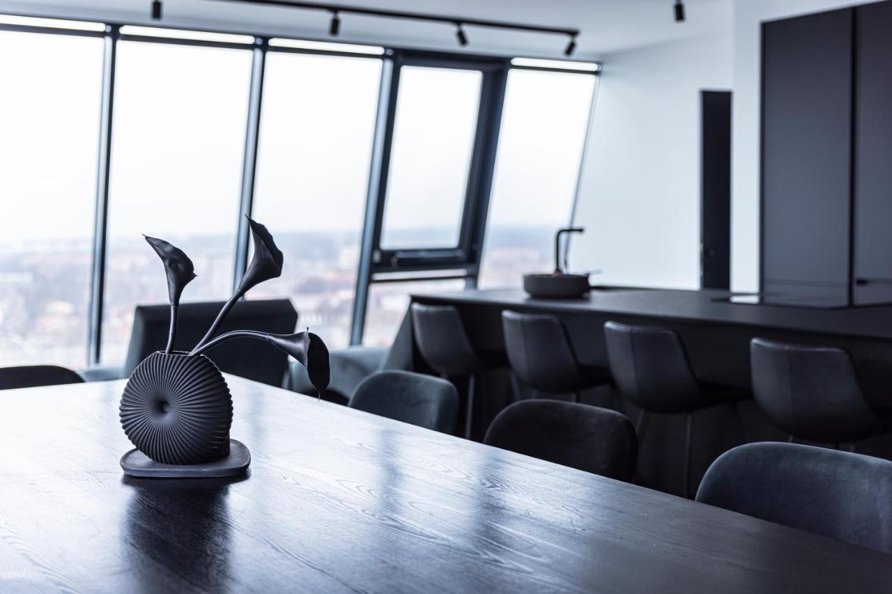 Appartamento Sky Garden Penthouse Klaipėda Esterno foto