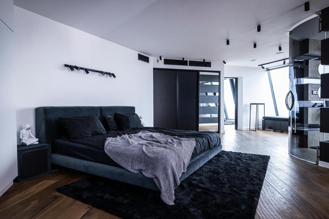 Appartamento Sky Garden Penthouse Klaipėda Esterno foto