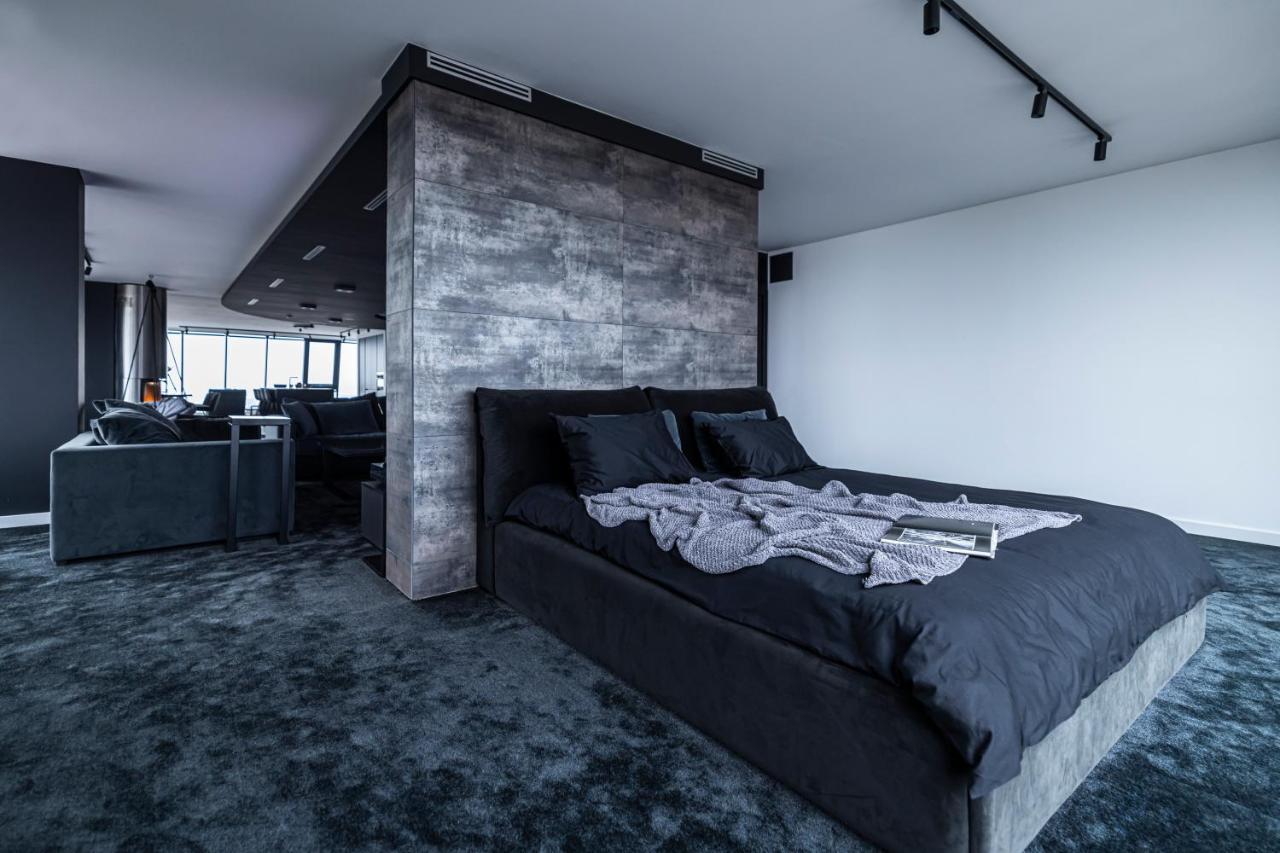 Appartamento Sky Garden Penthouse Klaipėda Esterno foto